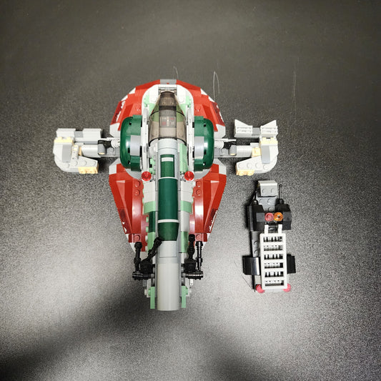 Boba Fett's Starship Slave 1 75312 Ship and stand only no Minifigures