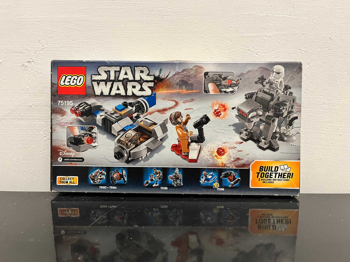75195 Ski Speeder vs. First Order Walker Microfighters Star Wars Lego Set