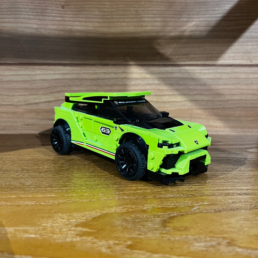 Speed Champions Lamborghini Urus ST-X Pre-Built Lego 76899 green
