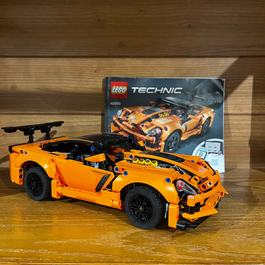 Technic Chevrolet Corvette ZR1 Pre-Built Lego 42093 orange