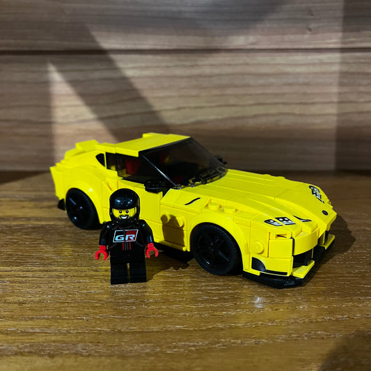 Speed Champions Toyota GR Supra Pre-Built Lego 76901 yellow