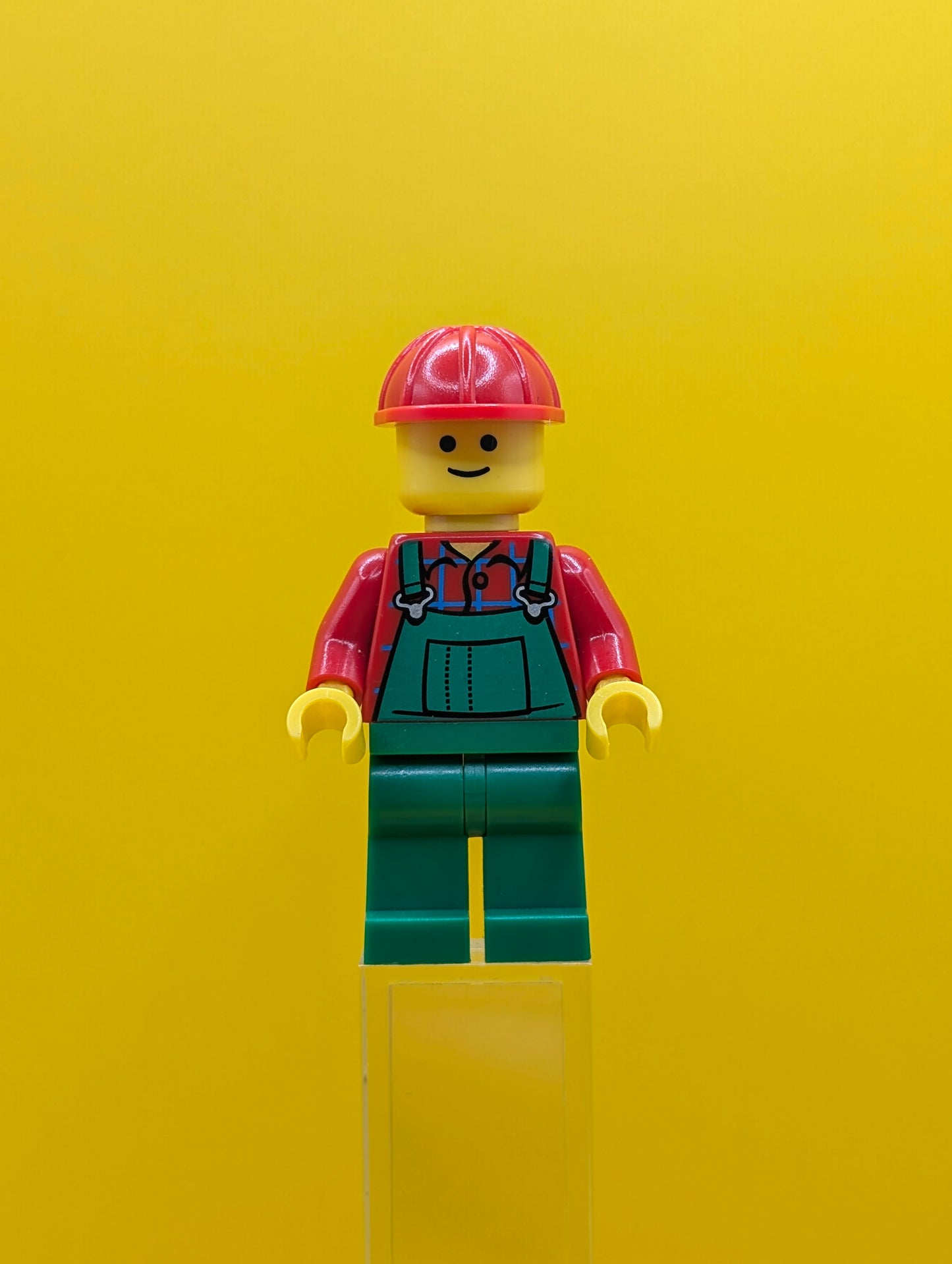Farmer twn106 Overalls Green City Town Minifigure Lego