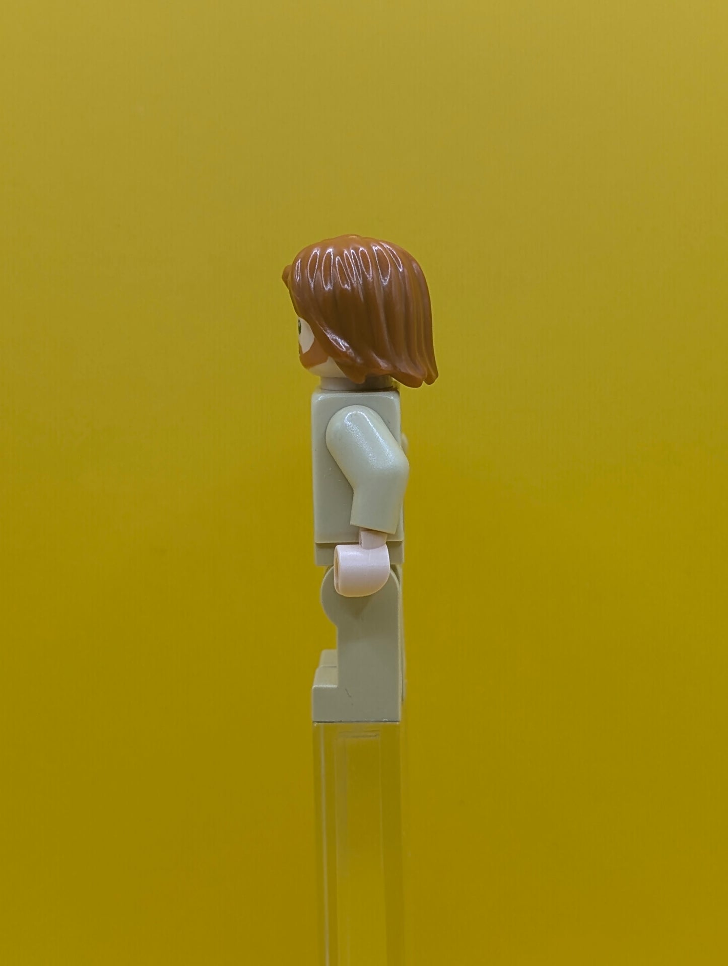 Obi-Wan Kenobi sw0489 (Mid-Length Tousled with Center Part Hair) Star War Lego Minifigure