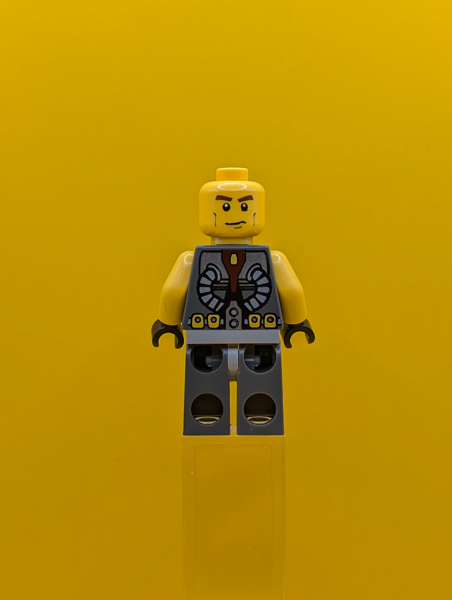 Axel atl016 With Yellow Flippers and Trans-Yellow Visor Atlantis Lego Minifigure