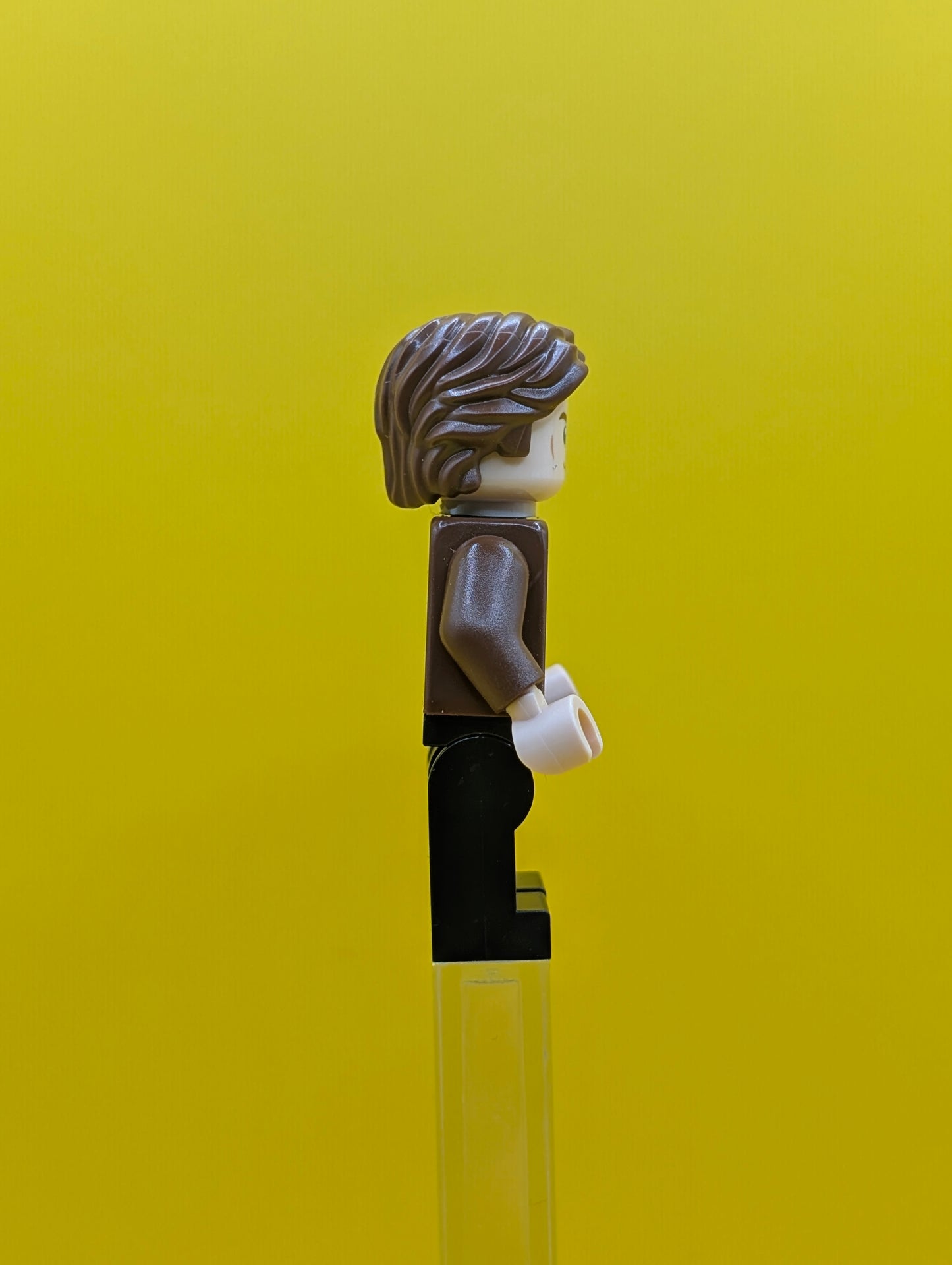 Han Solo sw0921 Black Legs with Holster Pattern, Brown Jacket with Black Shoulders Star Wars Lego Minifigure