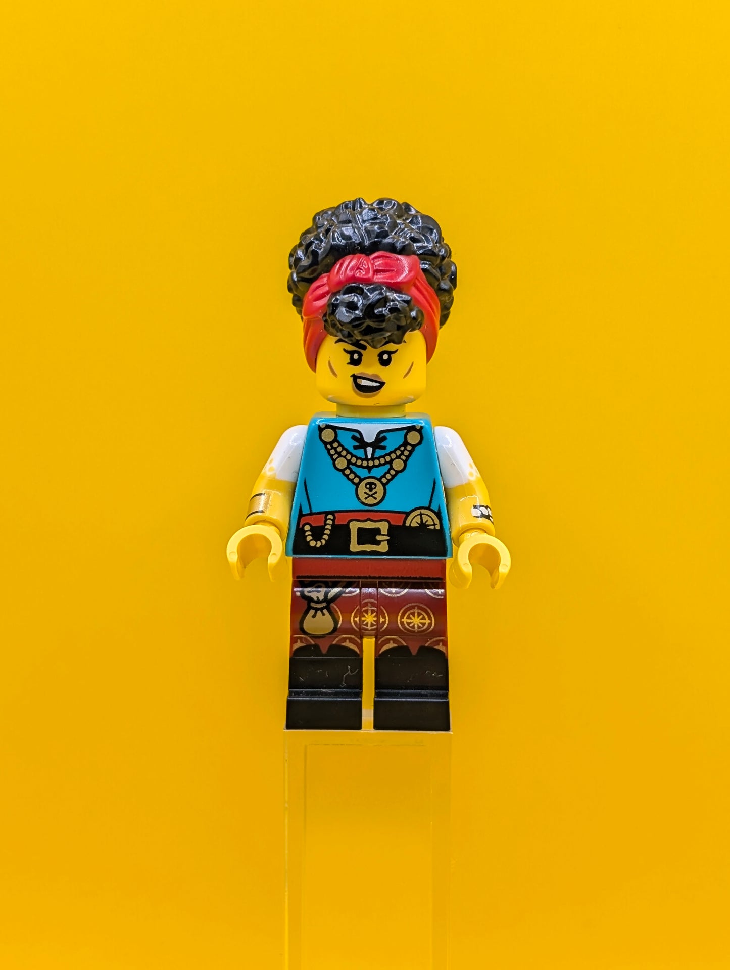 Pirate Quartermaster col458 Series 27 (Minifigure Only without Stand and Accessories) Lego Minifigure
