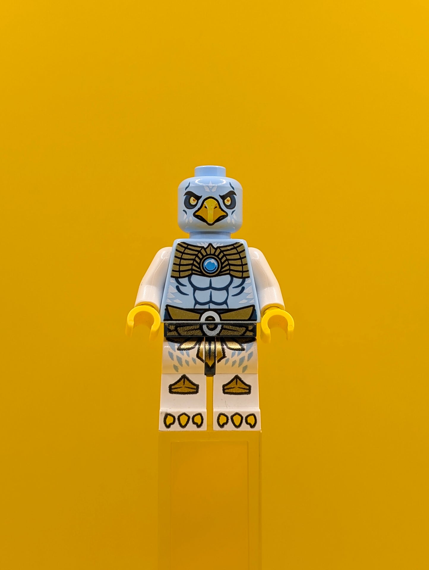 Ewar loc014 Pearl Gold Armor Legends of Chima Lego Minifigure