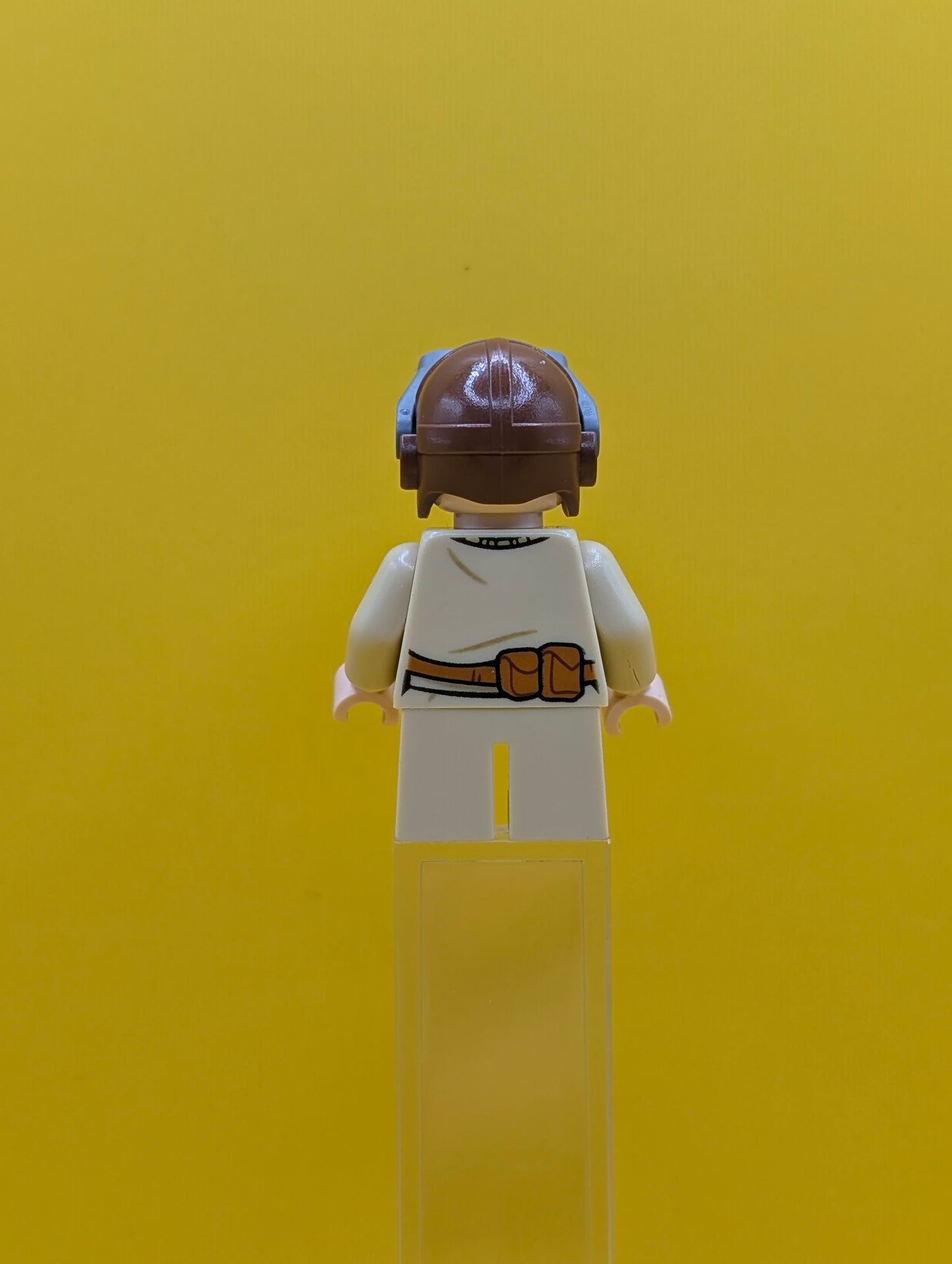 Anakin Skywalker sw1001 Short Legs, Reddish Brown Aviator Cap Star Wars Lego Minifigure