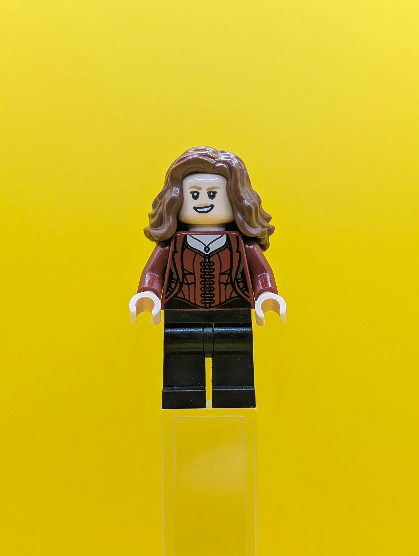 The Scarlet Witch (Wanda Maximoff) sh0732 - Plain Legs, Reddish Brown Hair Marvel Lego Minifigure
