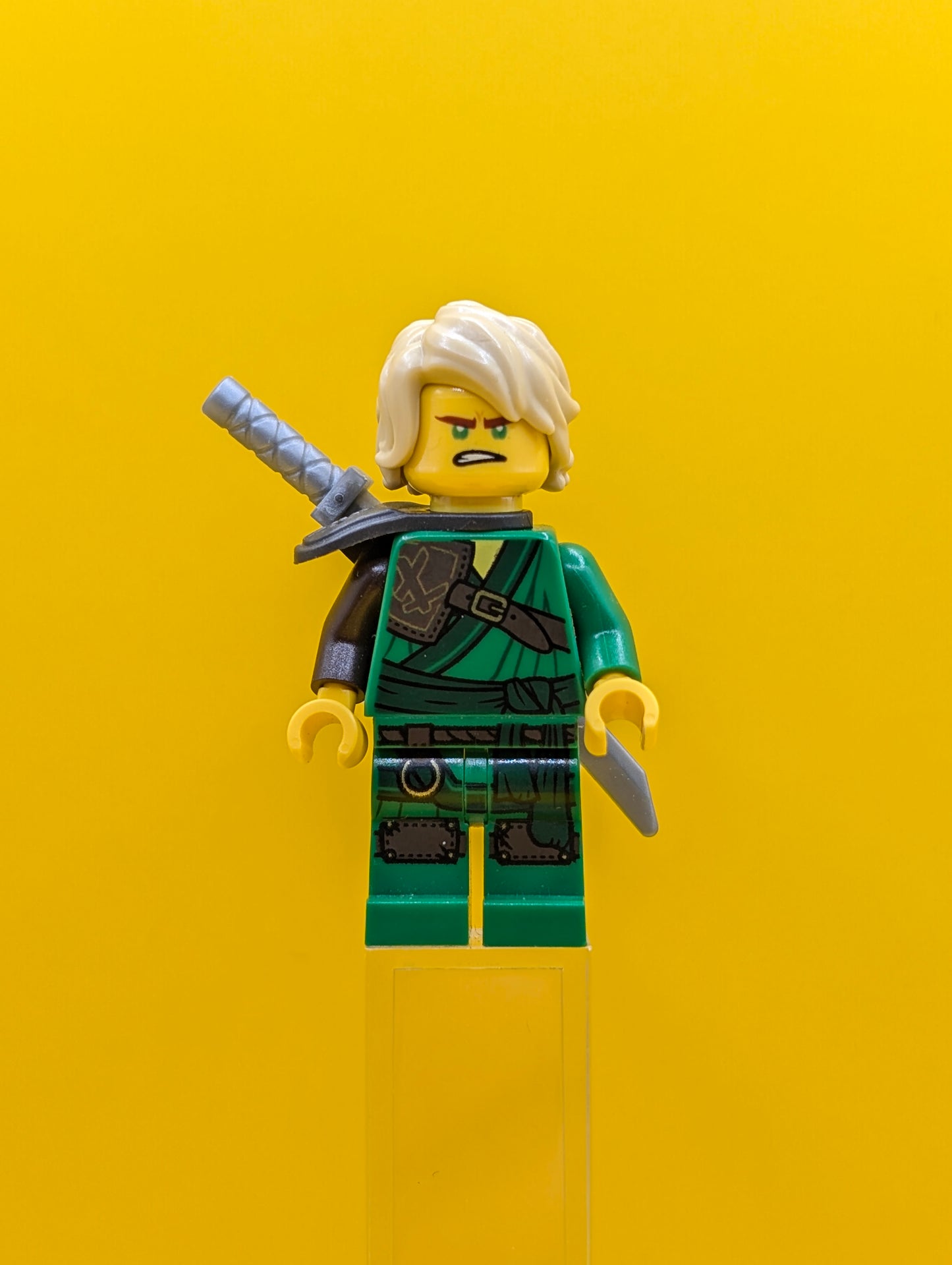 Lloyd njo517 Secrets of the Forbidden Spinjitzu, Hair Ninjago Lego Minifigure