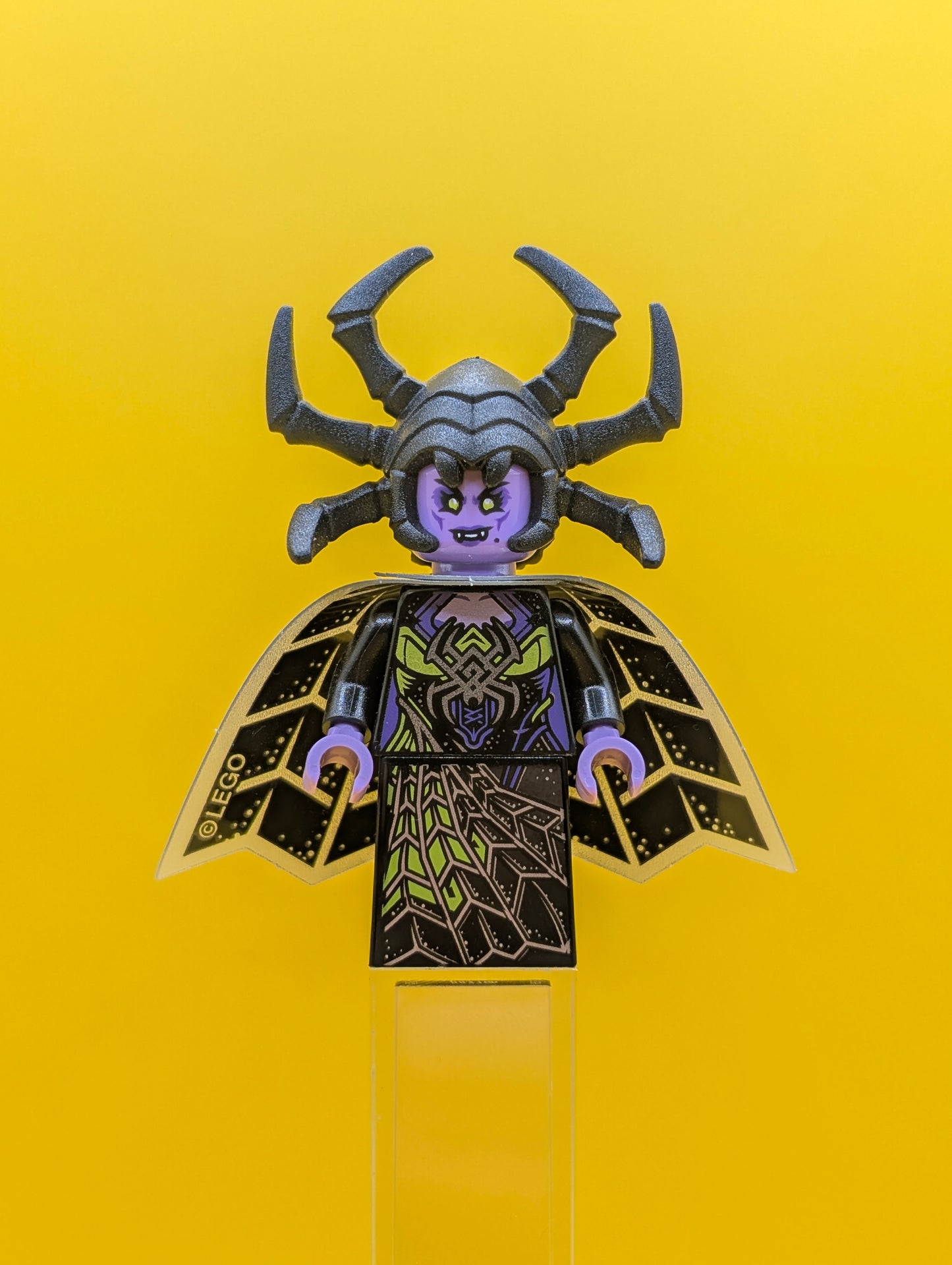 Spider Queen mk039 Spider Mask, Cape Monkie Kid Lego Minifigure