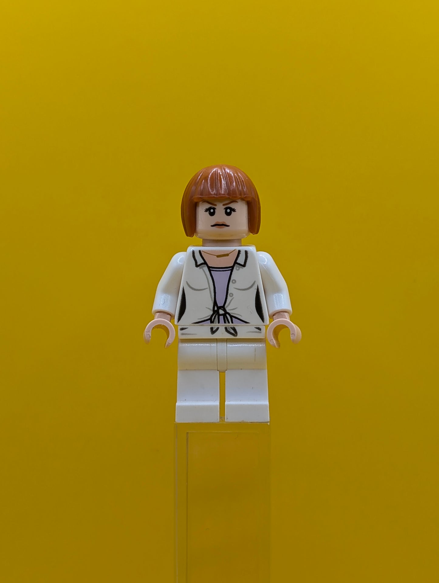 Claire Dearing jw012 White Shirt Open Jurassic World Lego Minifigure
