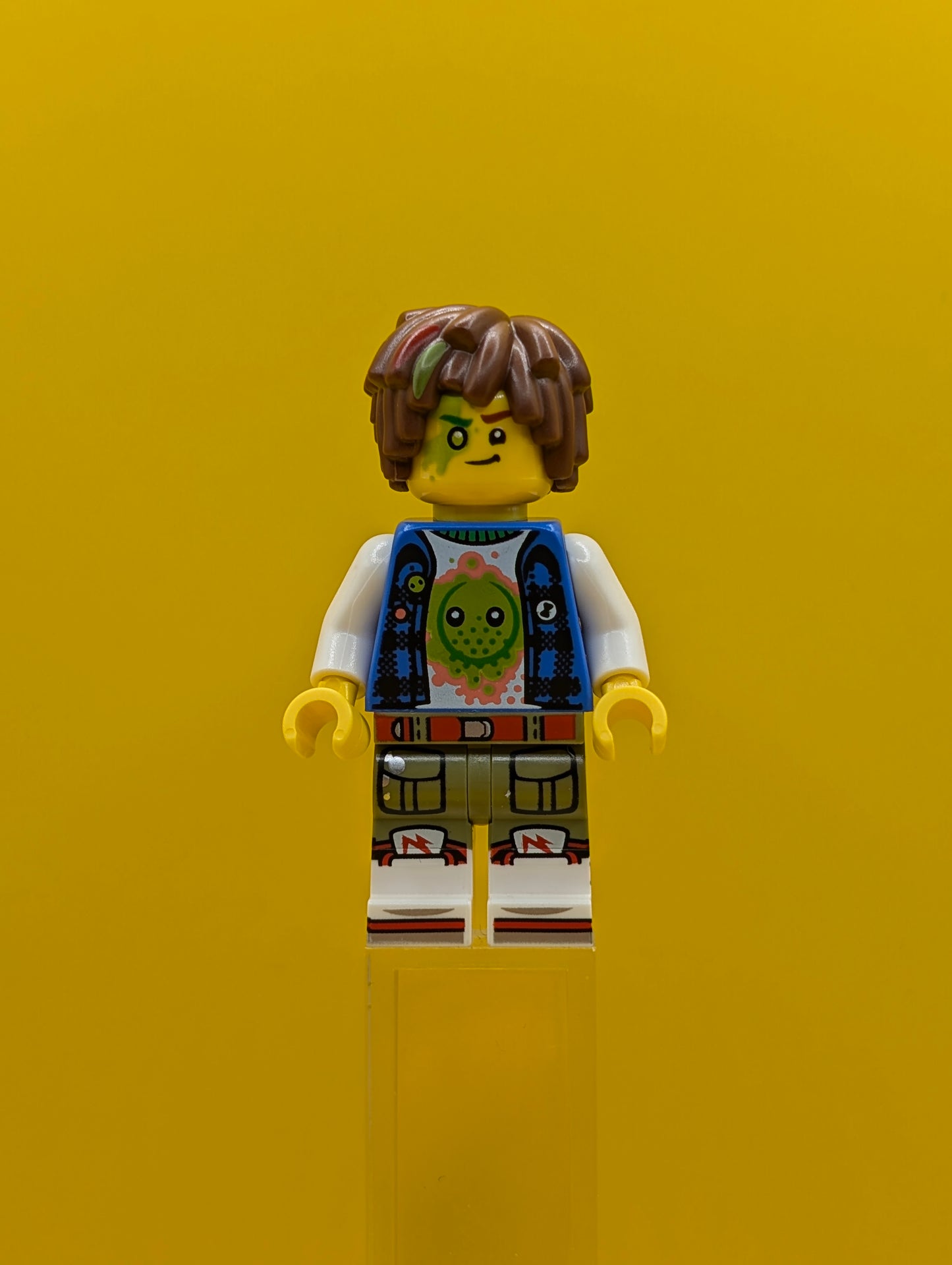 Mateo drm053 Z-Blob Shirt, Blue Puffer Vest Dreamzzz Lego Minifigure