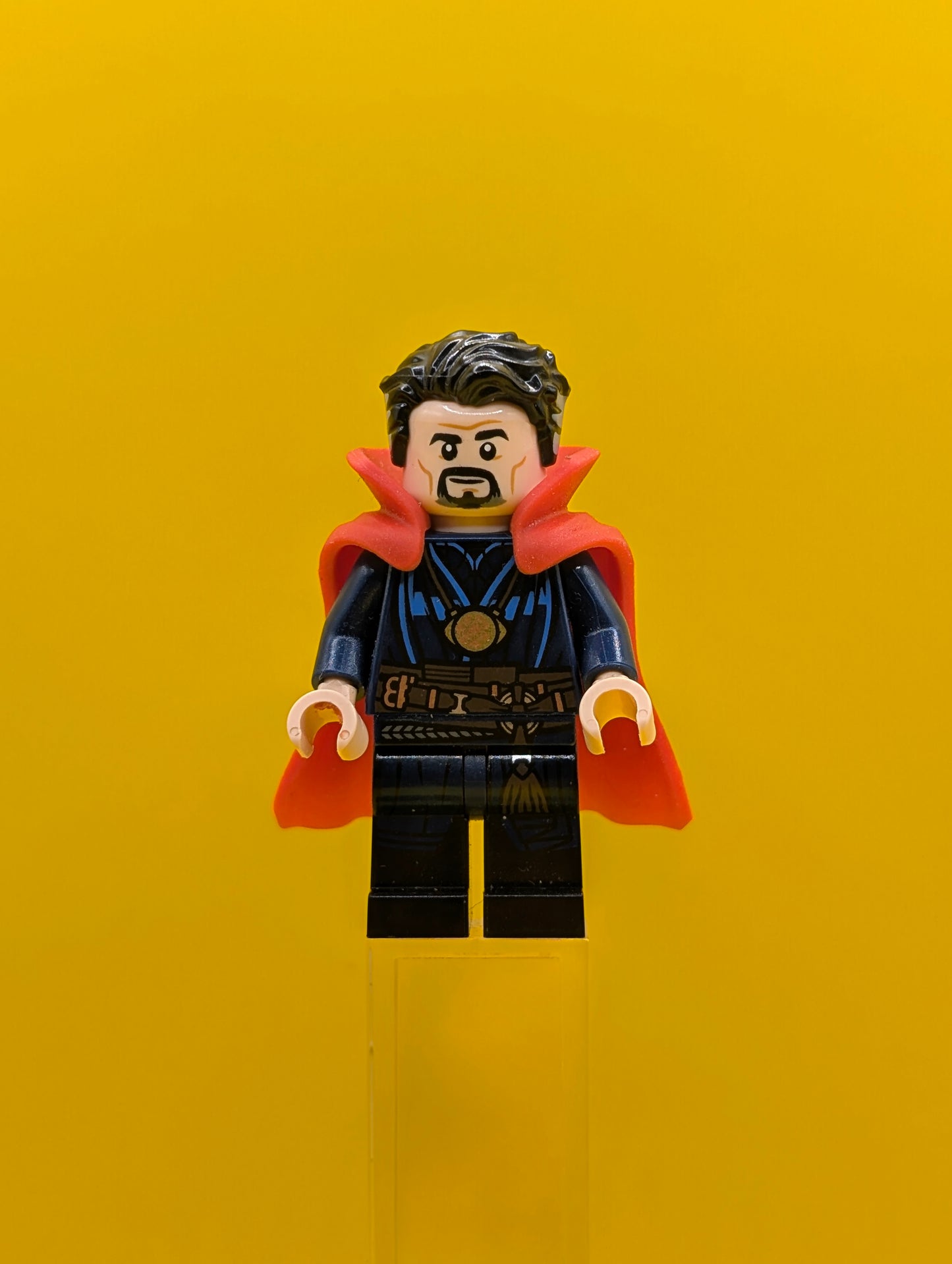 Doctor Strange sh0777 Necklace, Flexible Rubber Cape Marvel Lego Minifigure