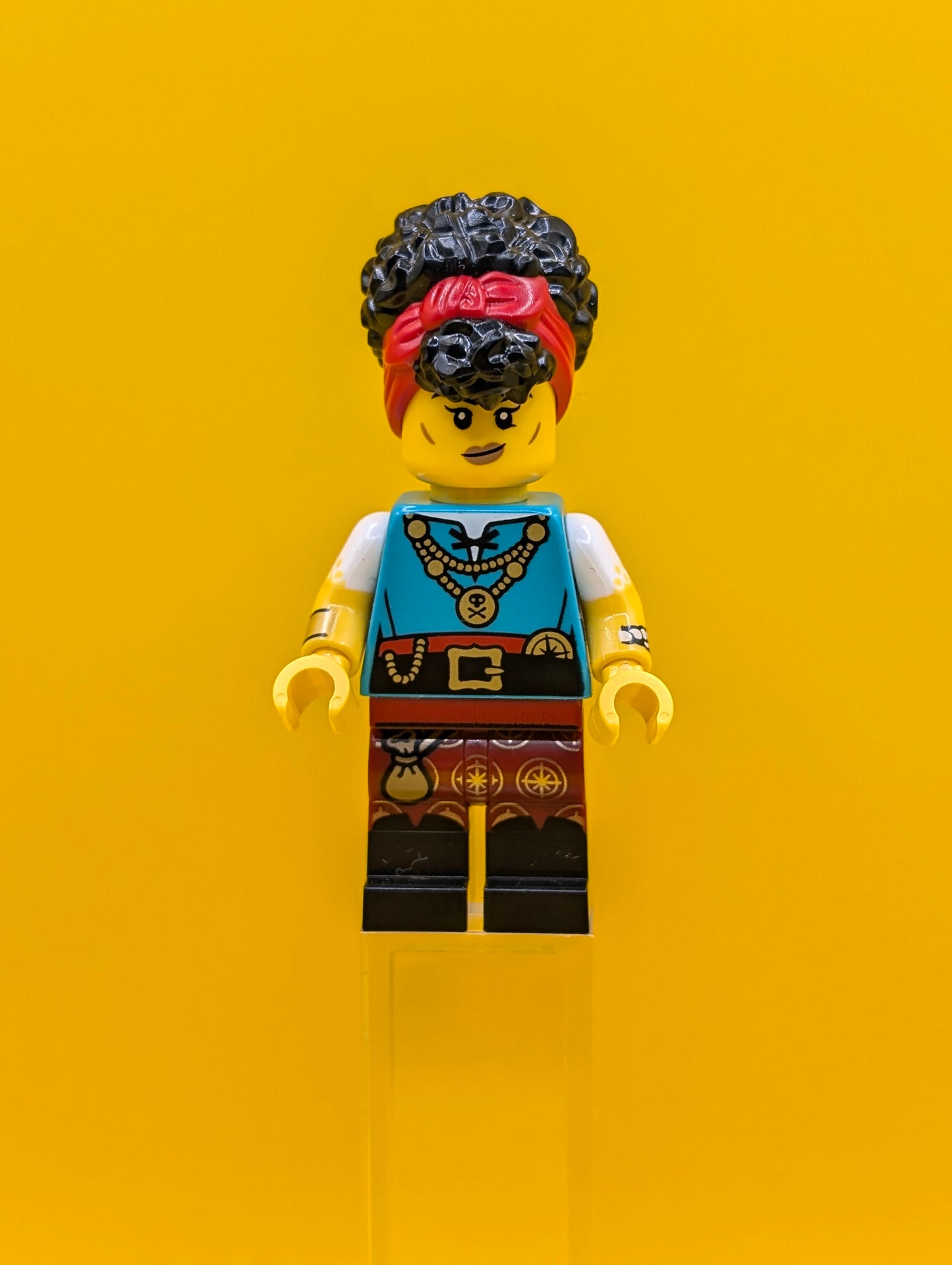 Pirate Quartermaster col458 Series 27 (Minifigure Only without Stand and Accessories) Lego Minifigure