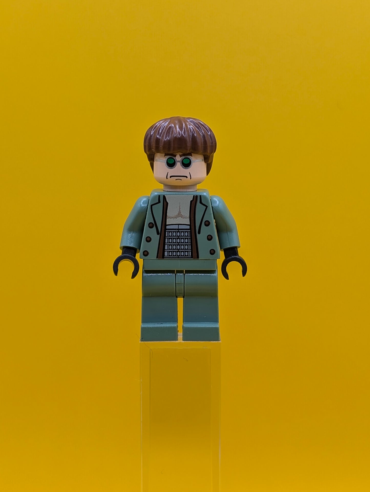 Doctor Octopus spd026 Sand Green Jacket Marvel Minifigure Lego