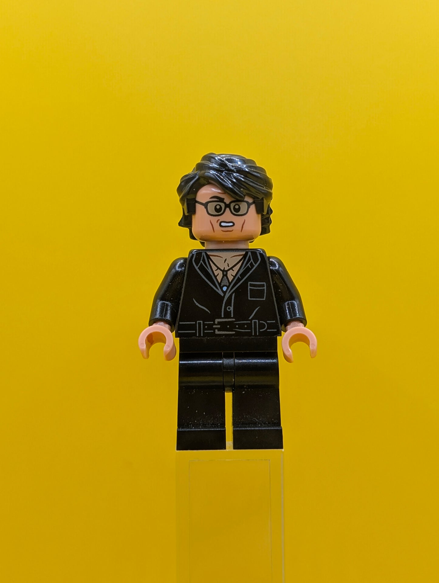 Dr. Ian Malcolm jw108 Partially Open Shirt with Pocket Jurassic World Lego Minifigure
