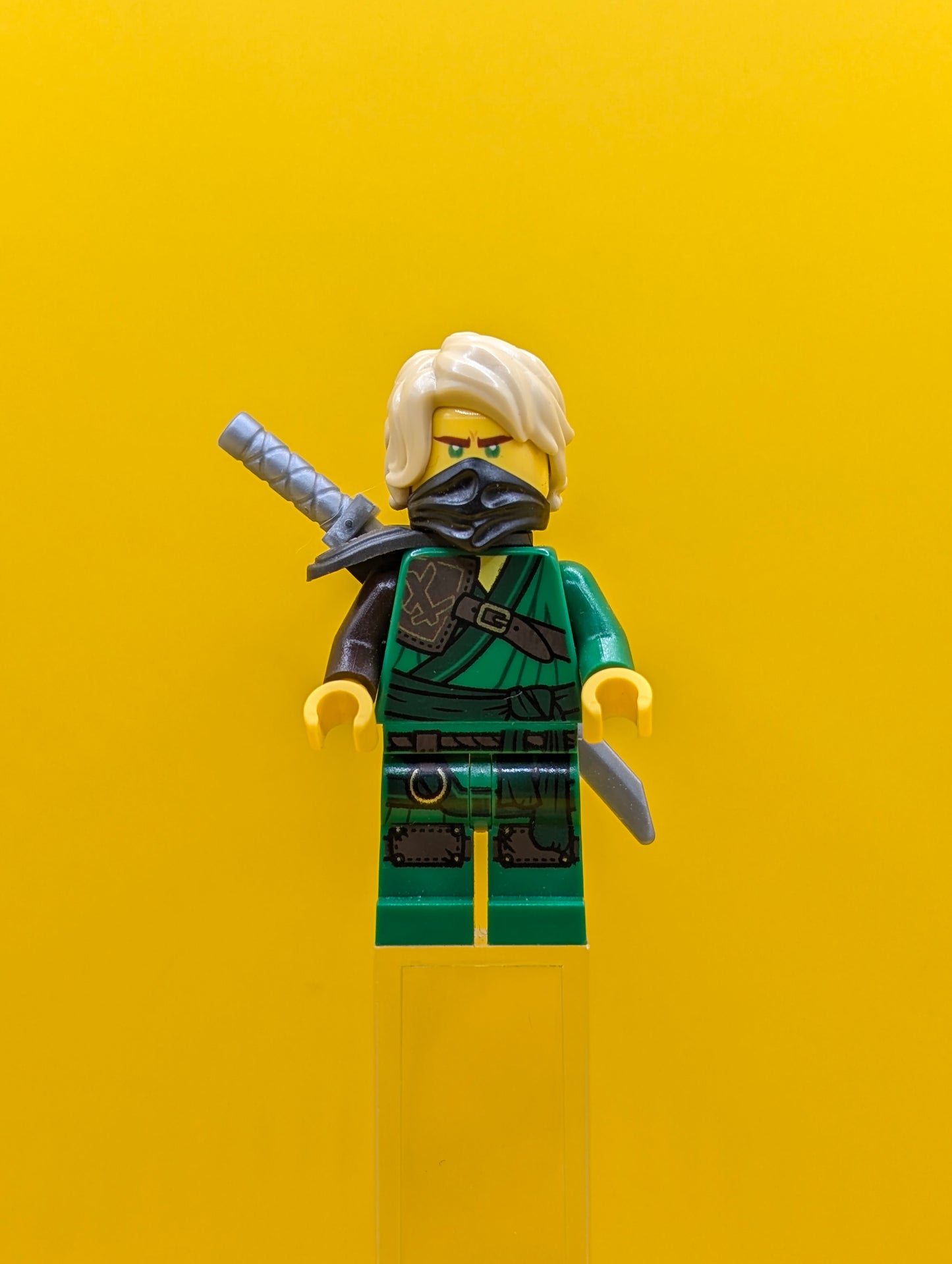 Lloyd njo517 Secrets of the Forbidden Spinjitzu, Hair Ninjago Lego Minifigure