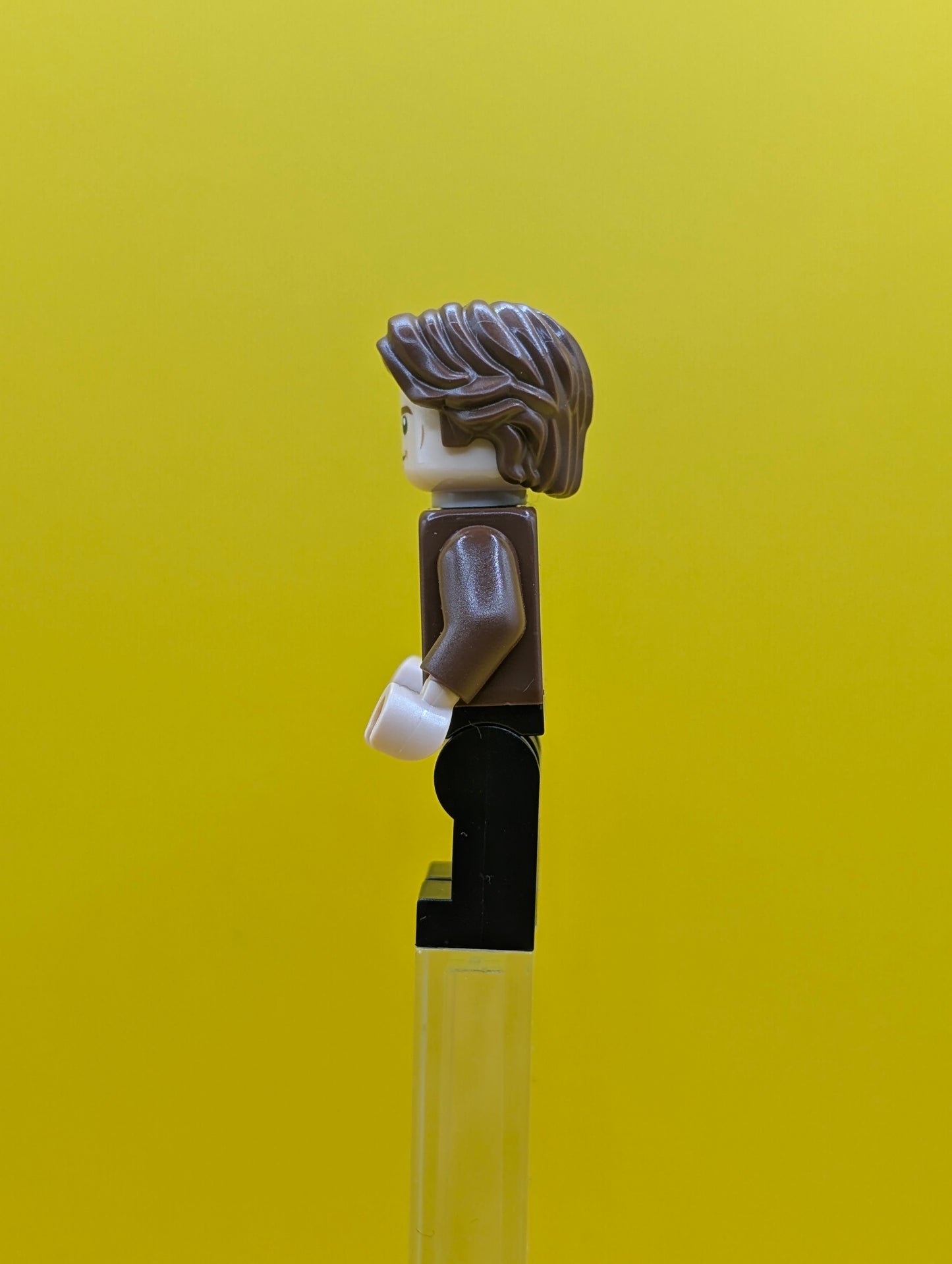Han Solo sw0921 Black Legs with Holster Pattern, Brown Jacket with Black Shoulders Star Wars Lego Minifigure