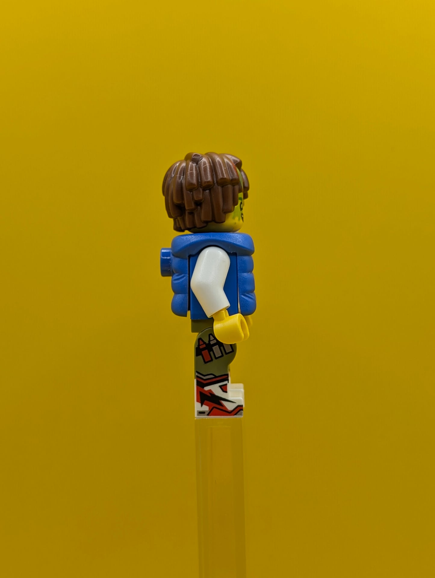 Mateo drm053 Z-Blob Shirt, Blue Puffer Vest Dreamzzz Lego Minifigure