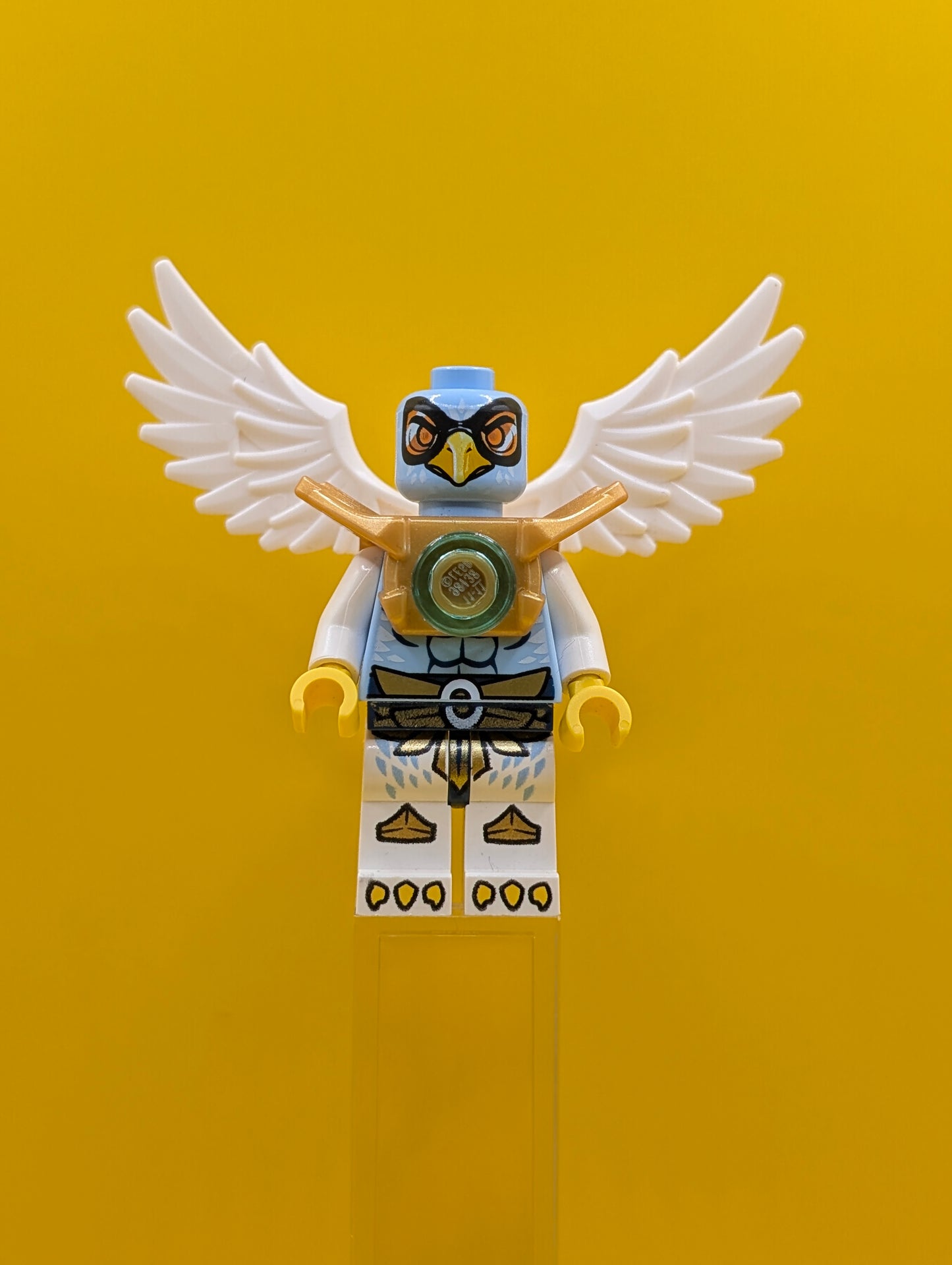 Ewar loc014 Pearl Gold Armor Legends of Chima Lego Minifigure