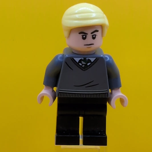 Draco Malfoy hp221 Slytherin Sweater Black Medium Legs Harry Potter Minifigure Lego