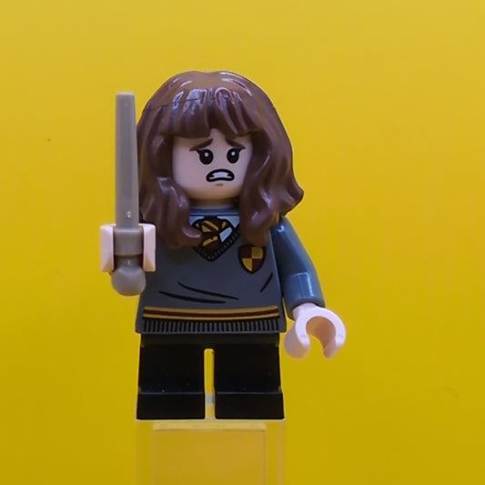 Hermione Granger hp272 Gryffindor Sweater with Crest Black Short Legs Minifigure Lego