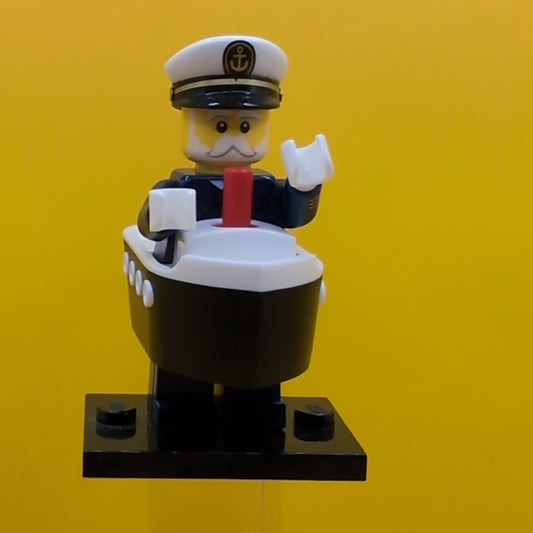 Ferry Captain col23-10 Series 23 (complete Set with Stand and Accessories) CMF Minifigure Lego