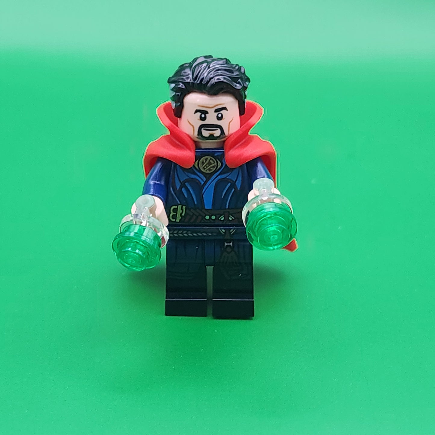 Lego Doctor Strange Brooch Minifigure sh909 with Cape Avengers Advent