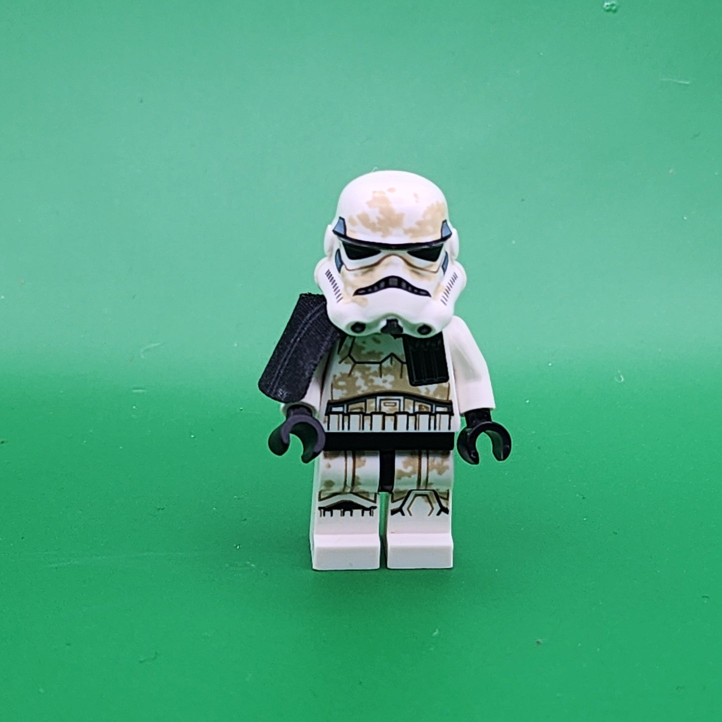 Lego Sandtrooper Black Pauldron Minifigure Dirt Stains Ammo Pouch Star Wars