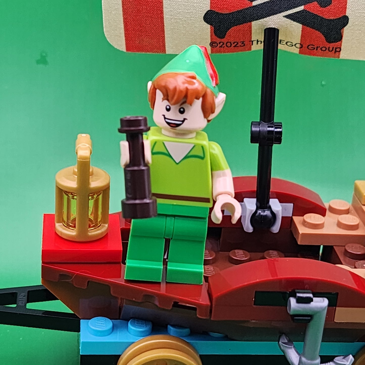 Lego Peter Pan Pirate Ship Jolly Roger Minifigure dis087
