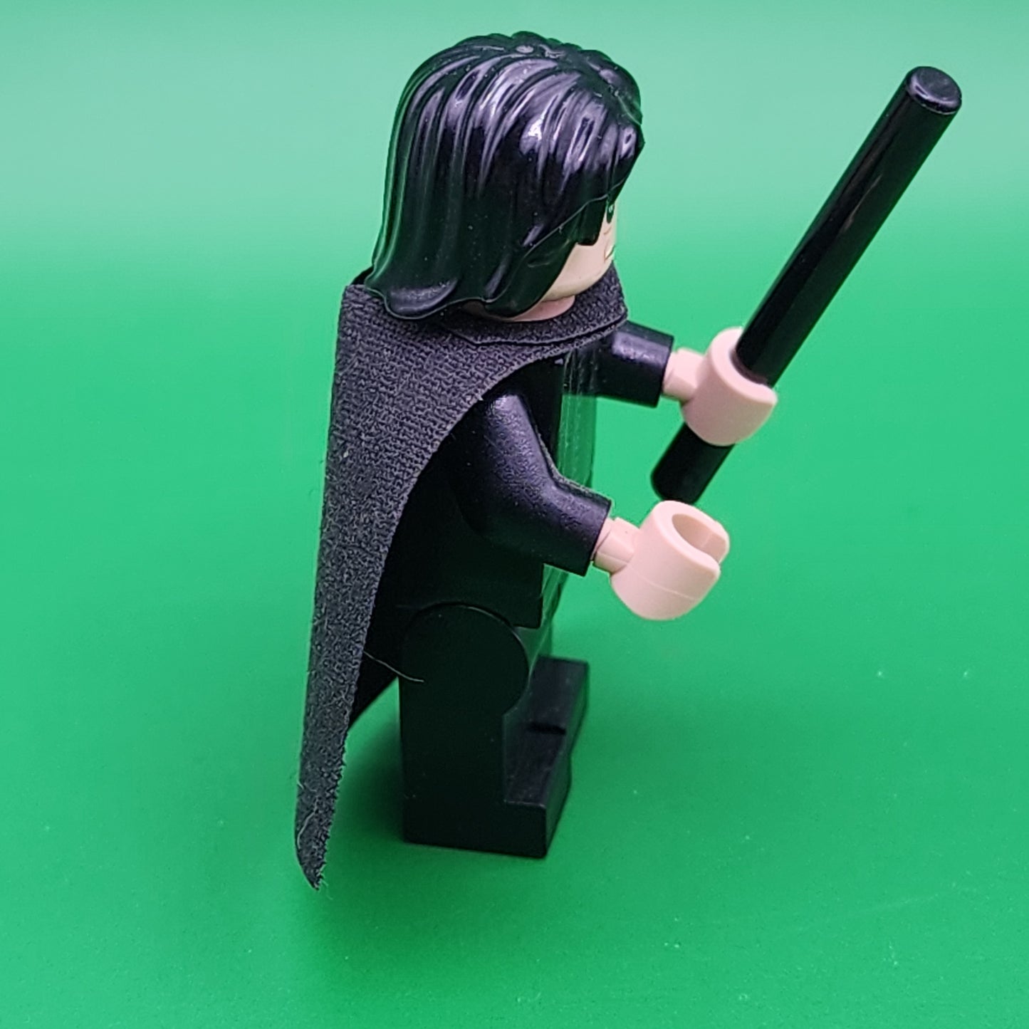 Lego Professor Severus Snape Minifigures Nougat Head Brown Facial Lines hp100 Harry Potter