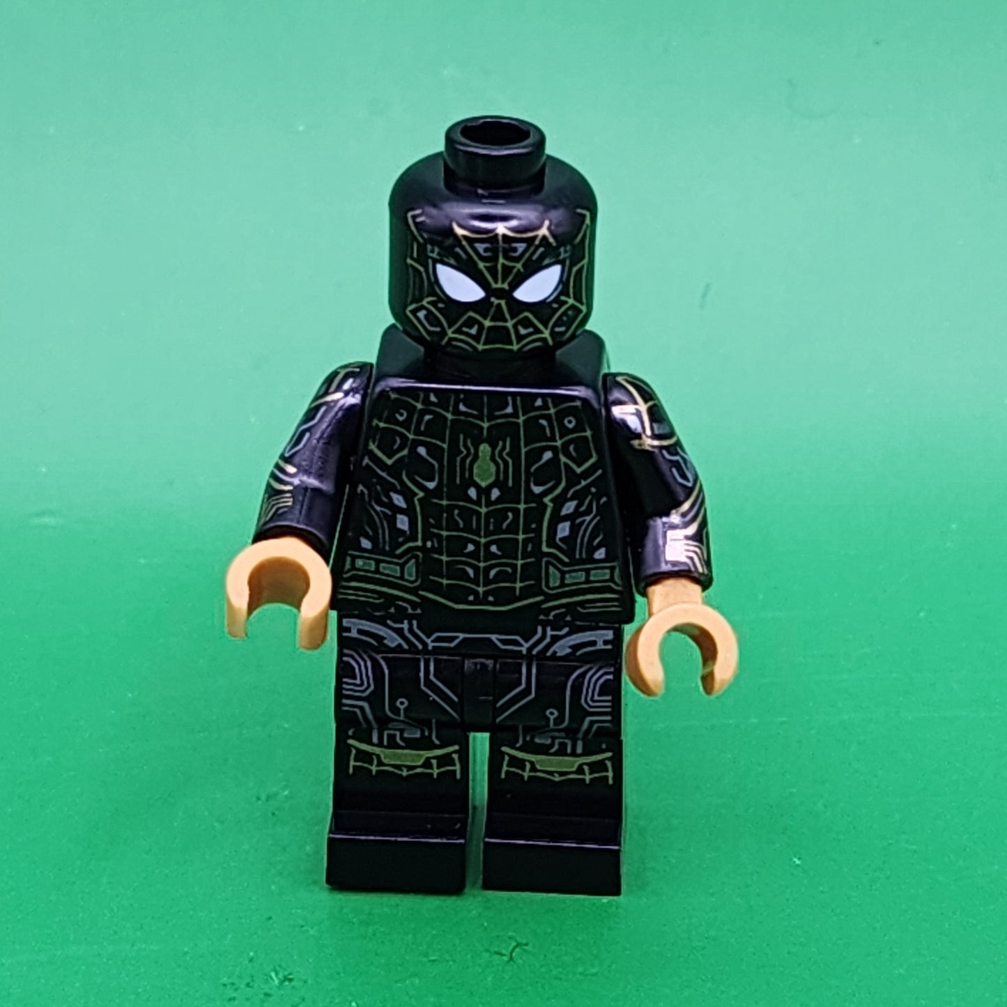 Lego Spider-Man Black and Gold Suit Minifigure sh774