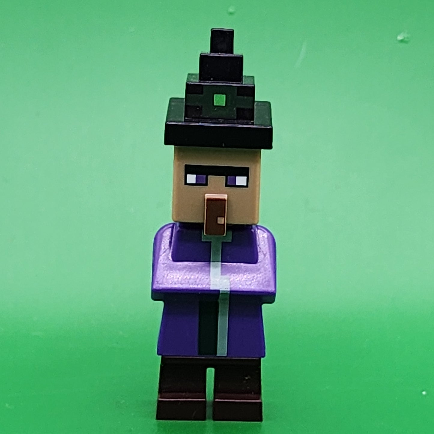 Lego Witch Minifigure Fixed Printed Hat min046 Minecraft
