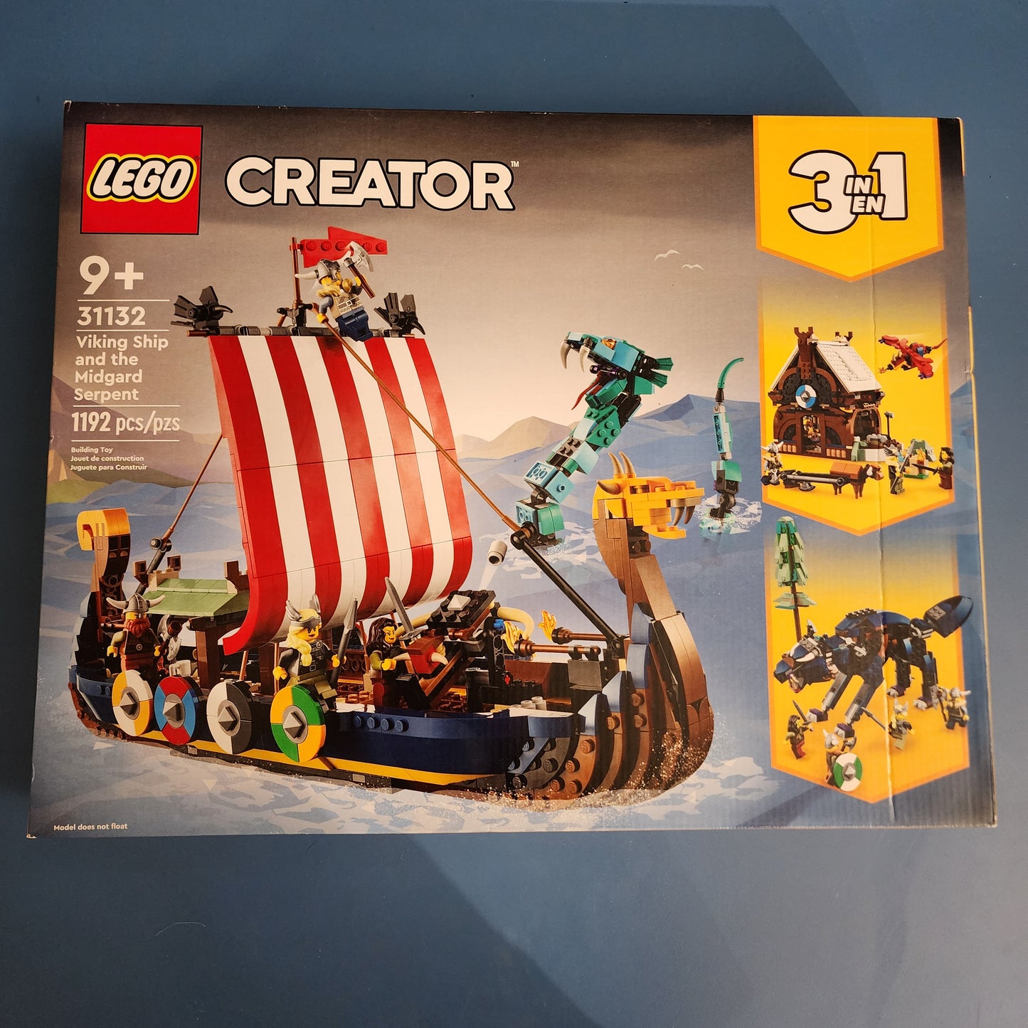 Lego 31132 Viking Ship and The Midgard Serpent