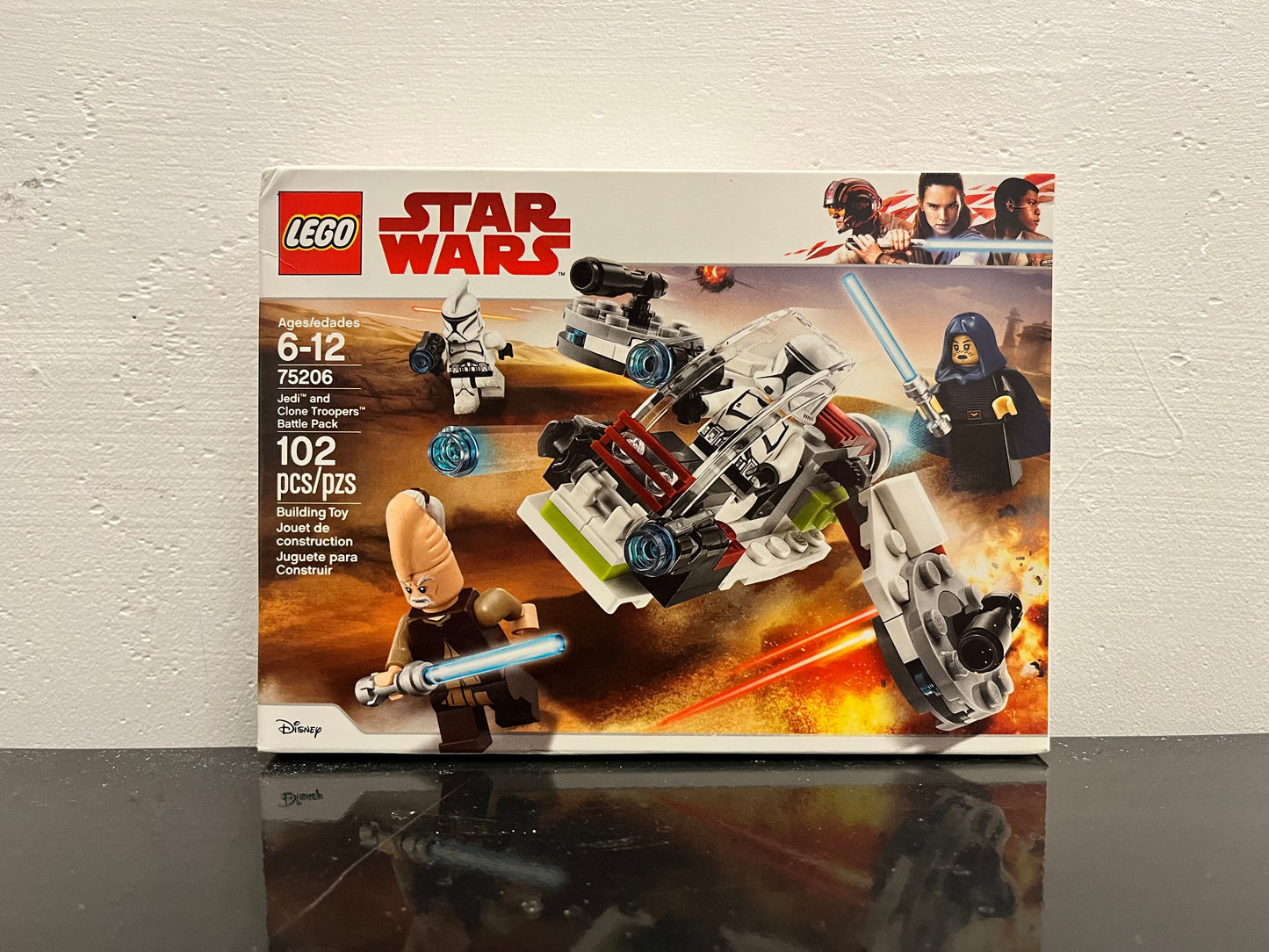 75206 Jedi and Clone Trooper Battle Pack Star Wars Lego Set