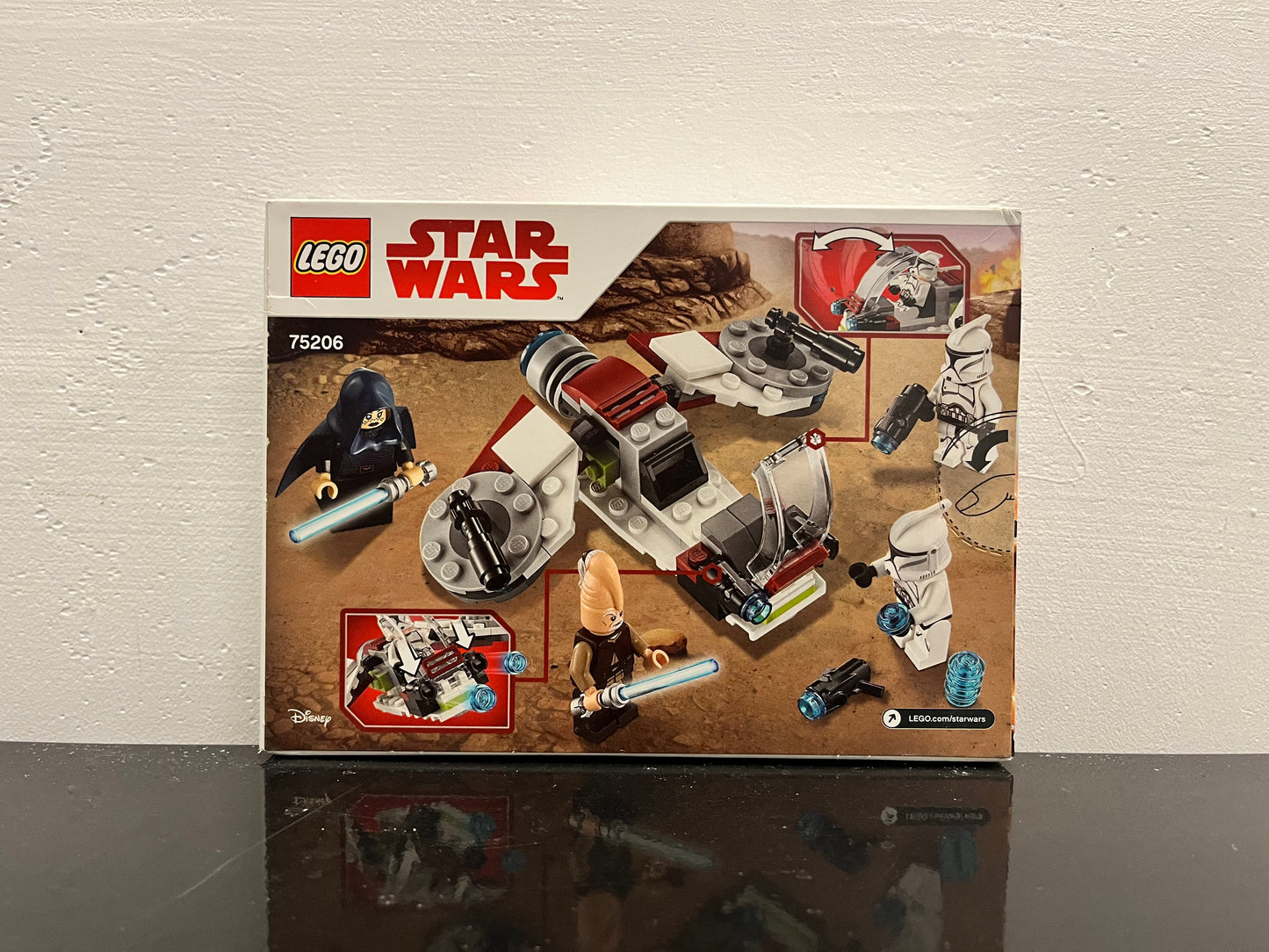 75206 Jedi and Clone Trooper Battle Pack Star Wars Lego Set