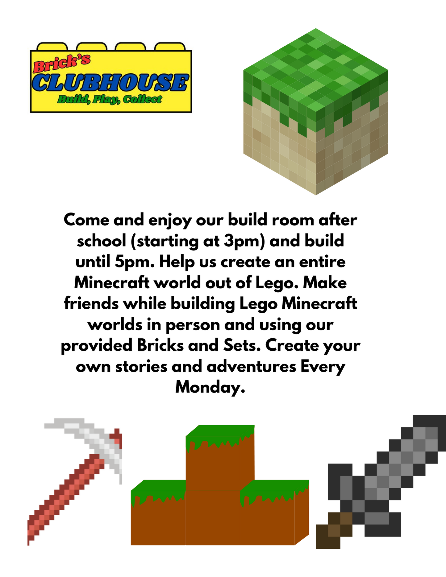 Minecraft Mondays Every Monday