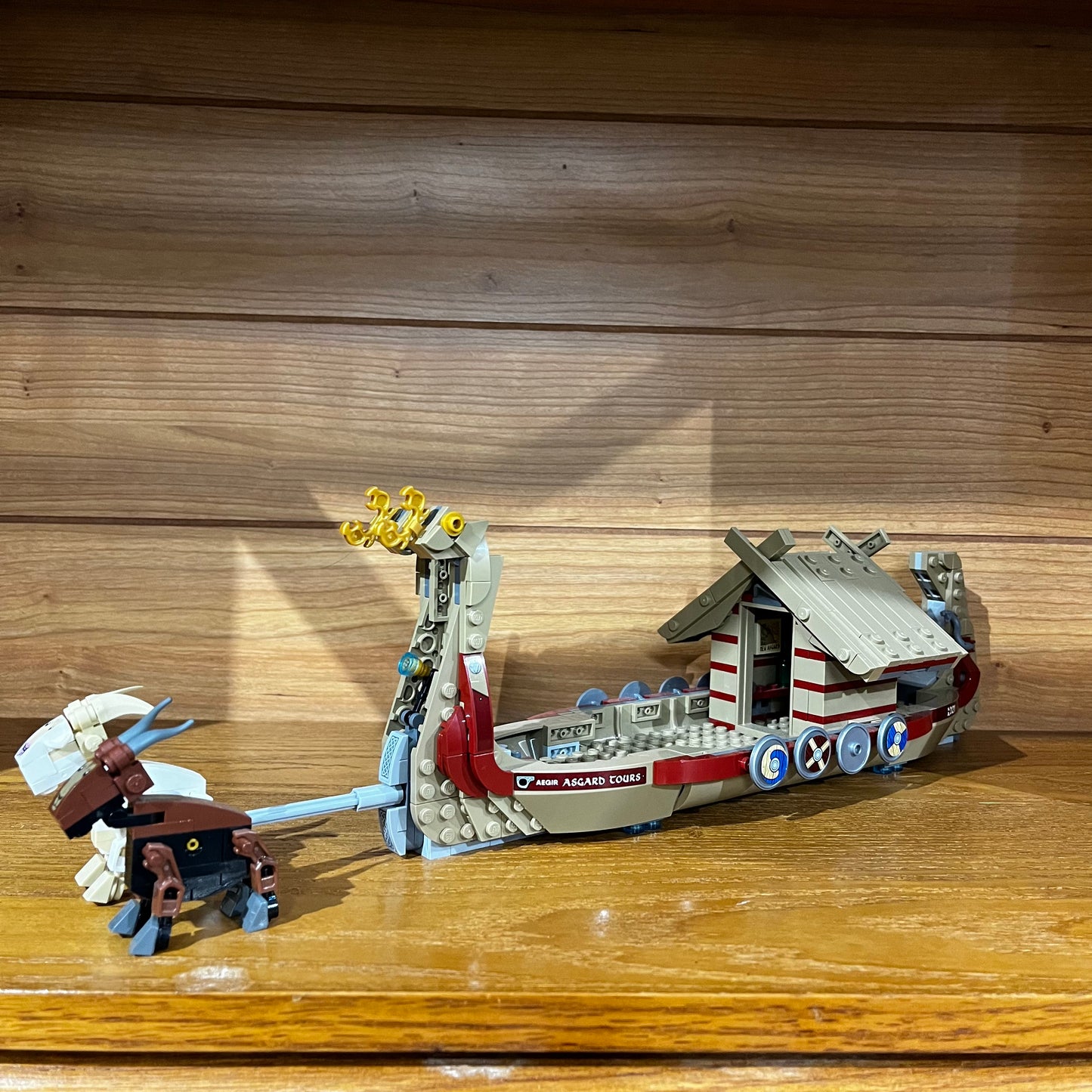 Marvel The Goat Boat Pre-Built Lego 76208 set