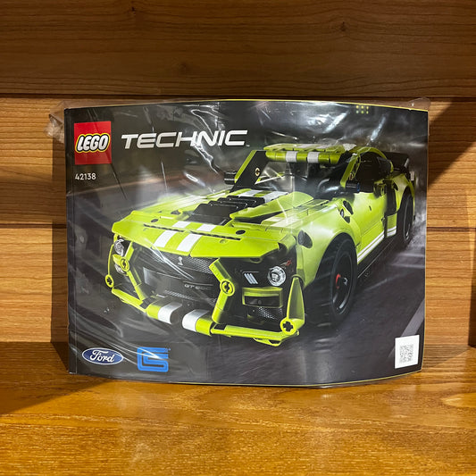 42138 Ford Mustang Shelby GT500 Technic Not Built Lego green