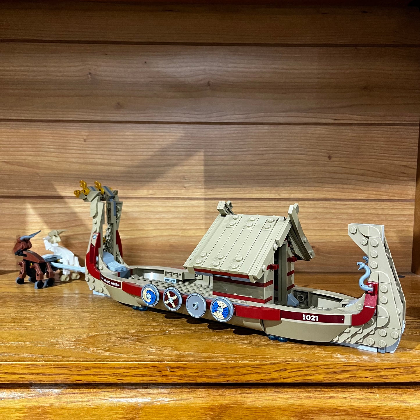 Marvel The Goat Boat Pre-Built Lego 76208 set