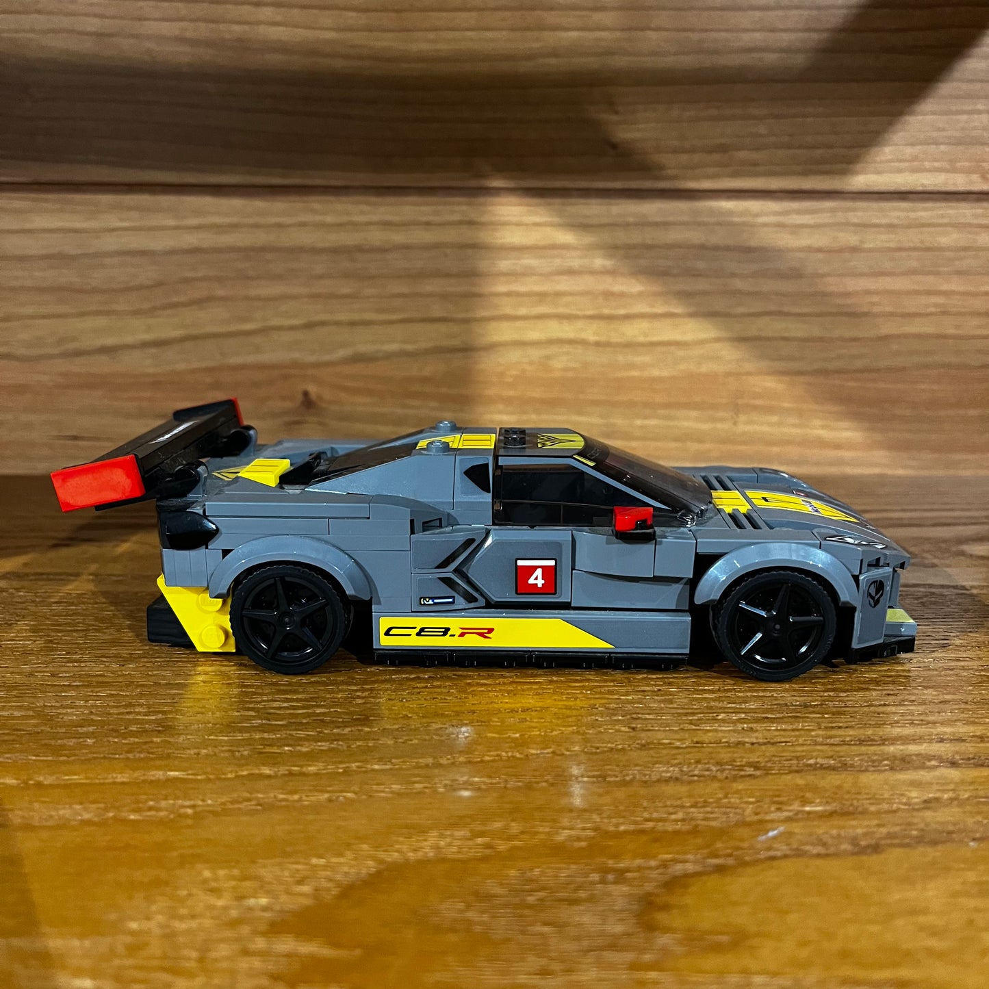Speed Champions Chevrolet Corvette C8.R Race Car Pre-Built Lego 76903 grey