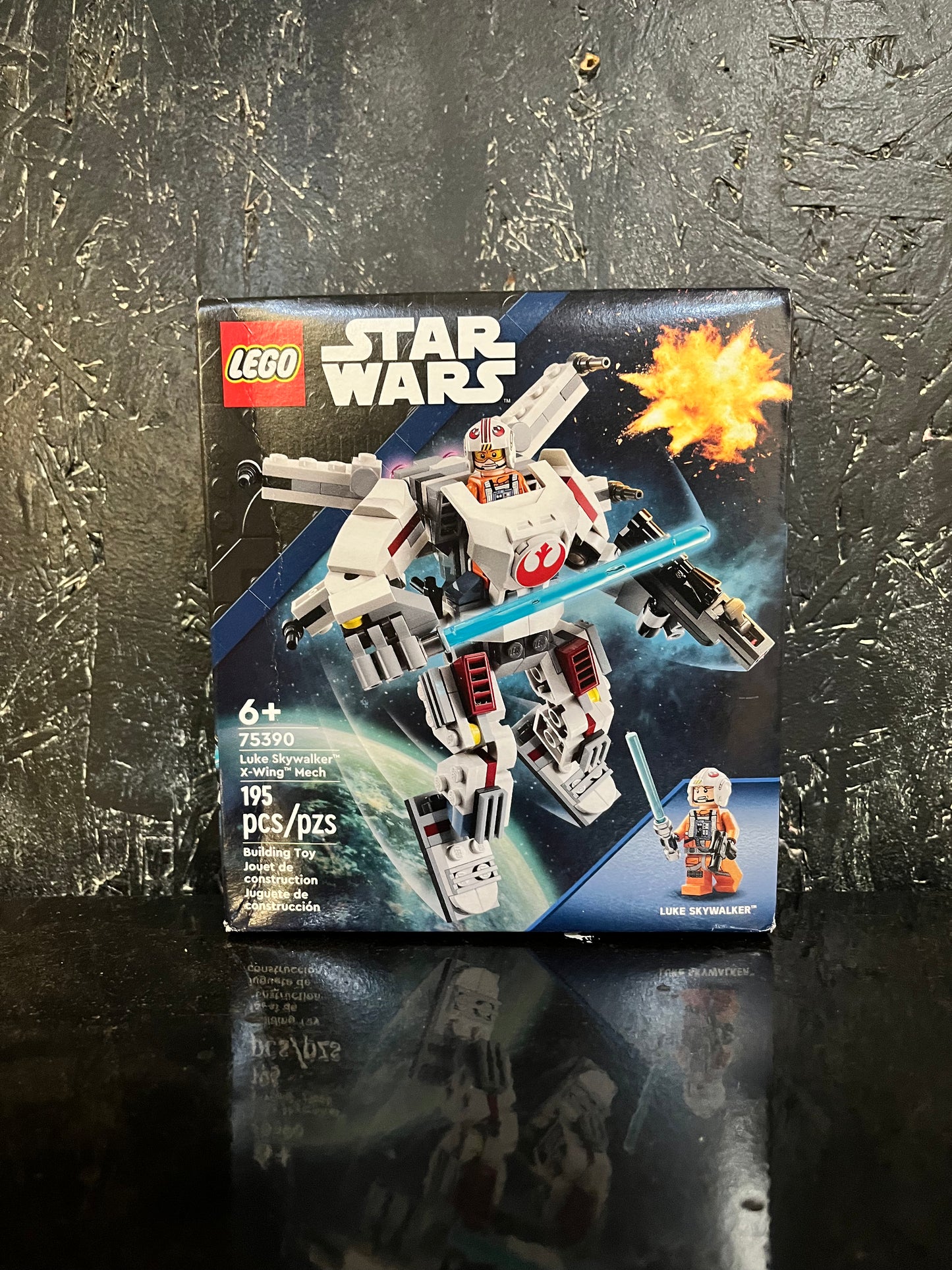 75390 Luke Skywalker X-Wing Mech Star Wars Lego Set