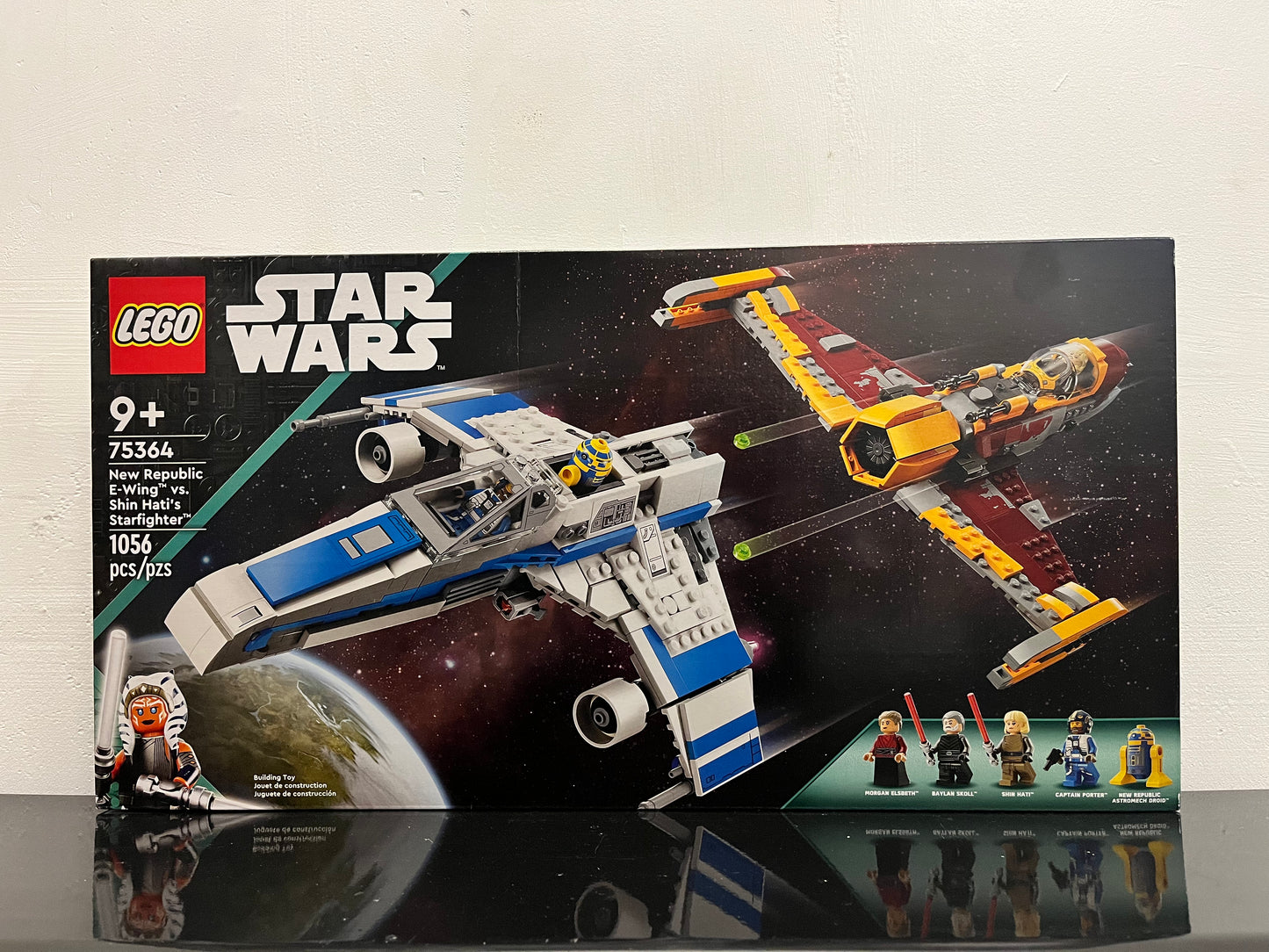 75364 New Republic E-wing vs. Shin Hati's Starfighter Star Wars Lego Set