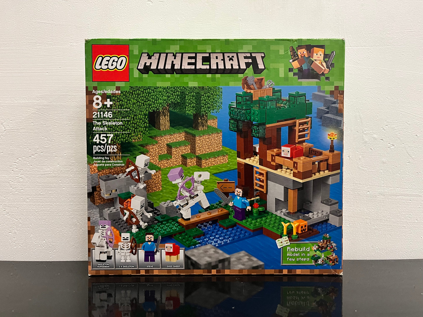 21146 The Skeleton Attack Minecraft Lego Set