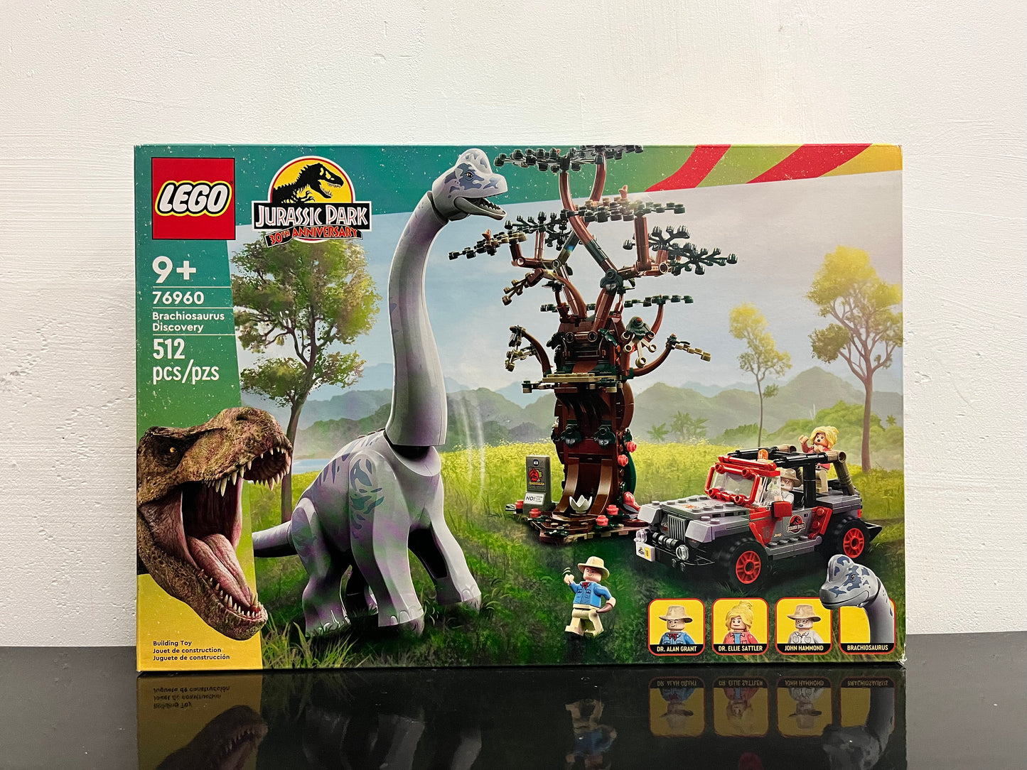 76960 Brachiosaurus Discovery Jurassic Park Lego Set