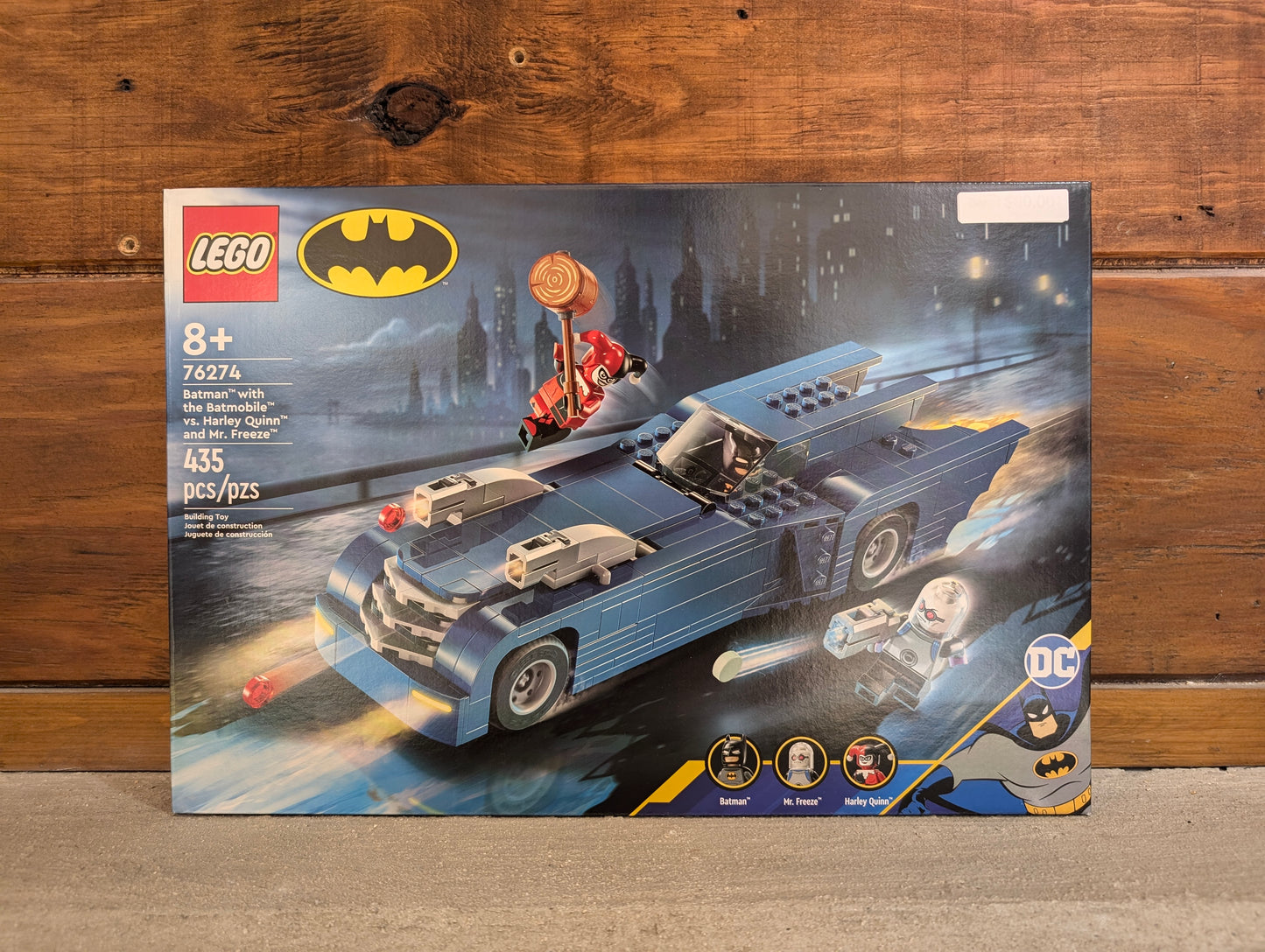 76274 Batman with the Batmobile vs. Harley Quinn and Mr. Freeze DC Lego Set