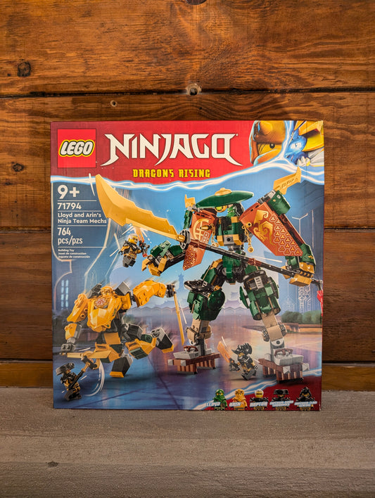 71794 Lloyd and Arin’s Ninja Team Mechs Ninjago Dragons Rising Lego Set