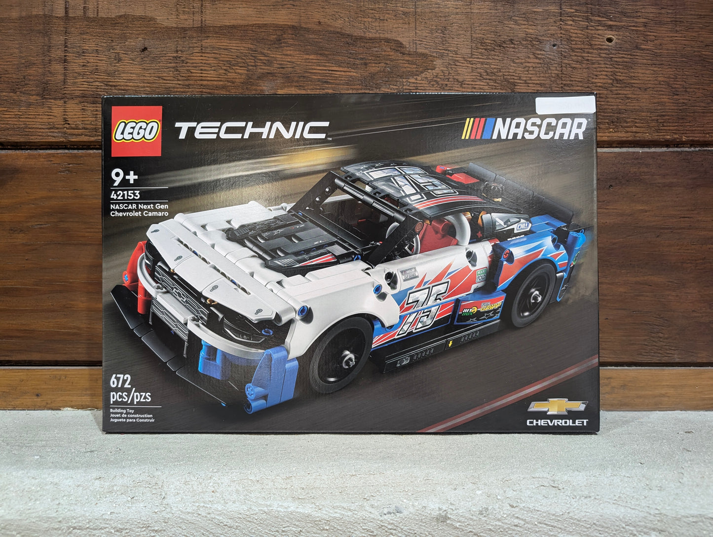 42153 NASCAR Next Gen Chevrolet Camaro Technic Lego Set