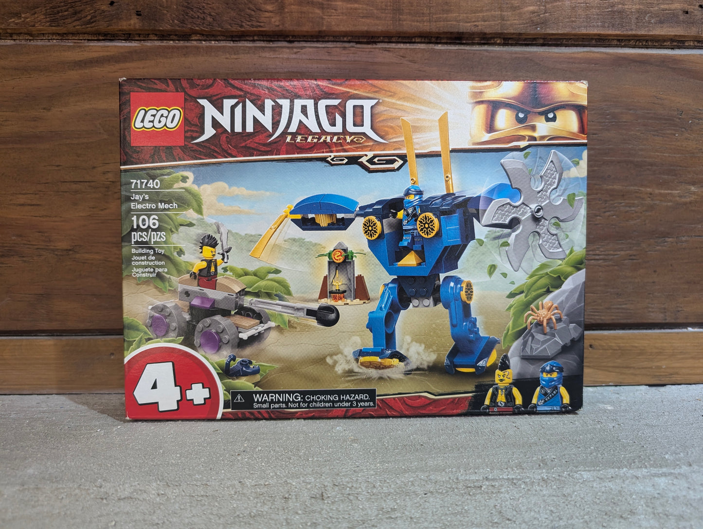 71740 Jay’s Electro Mech Ninjago 4+ Lego Set